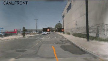 Traffic-light insertion context in the driving scene.